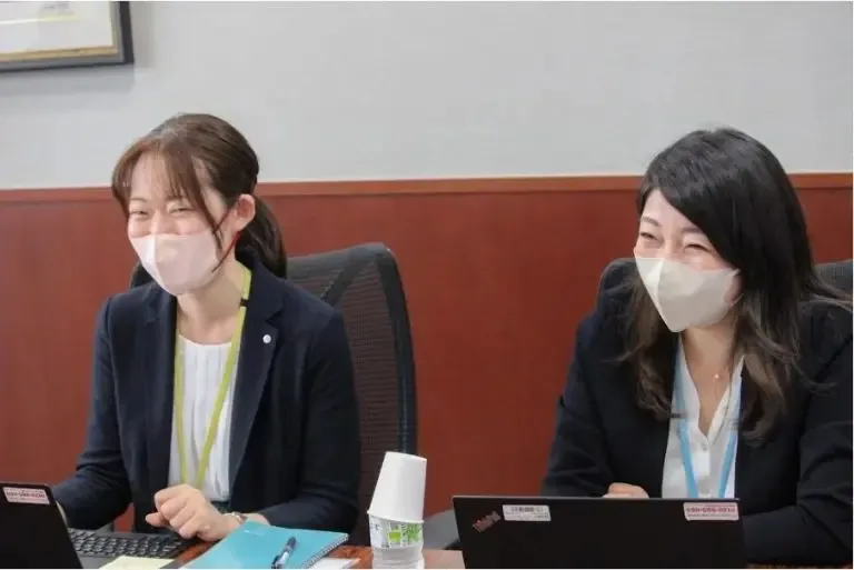 インタビューに同席された幹事の皆様